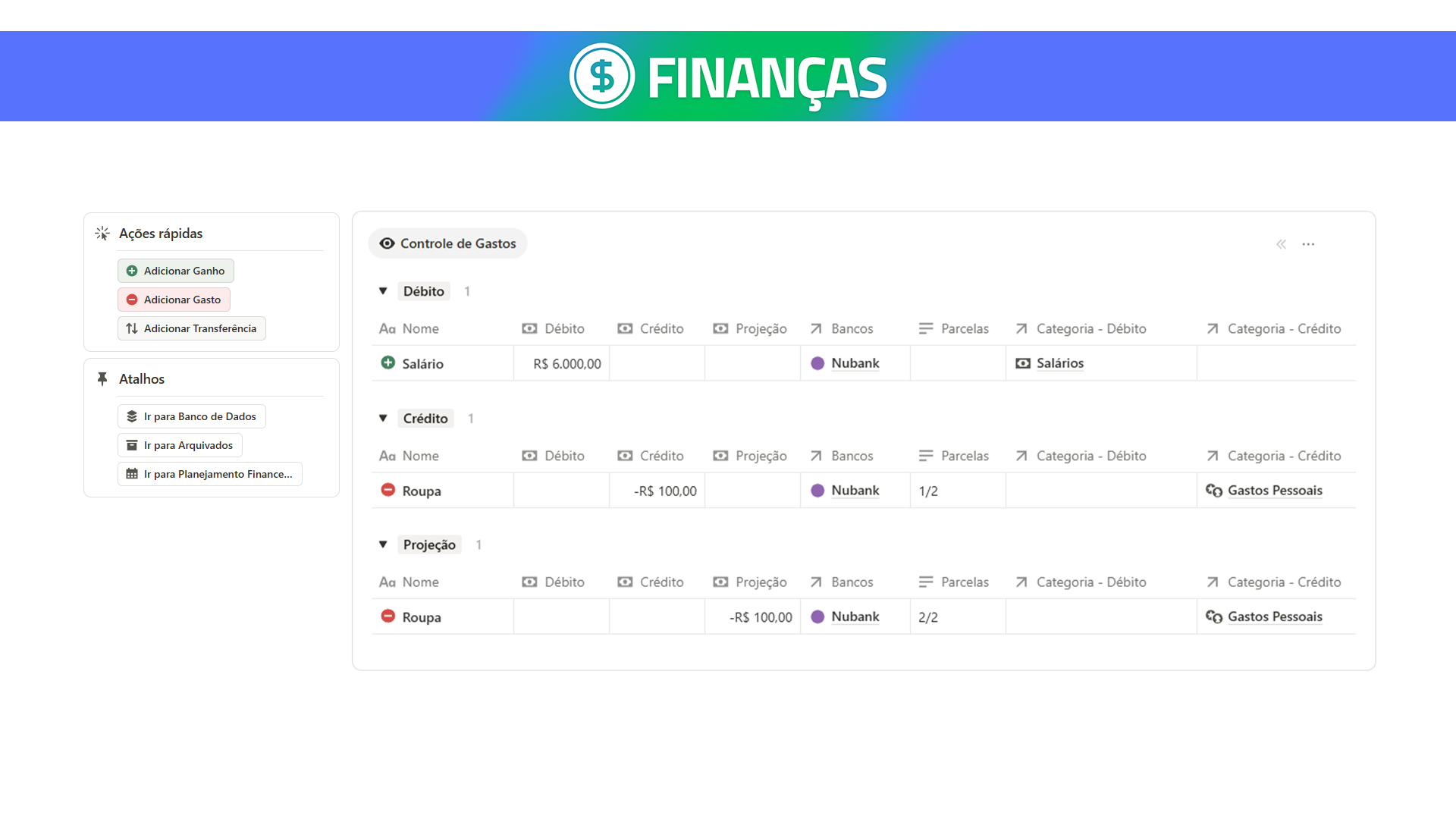 Finanças