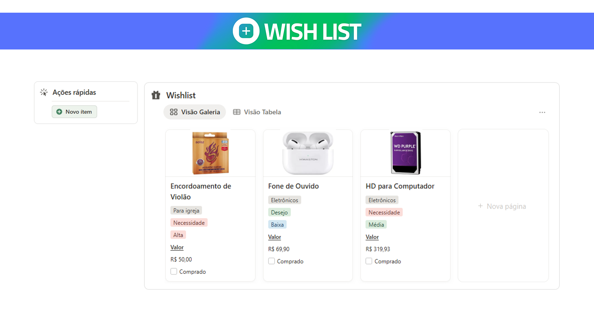 Wishlist